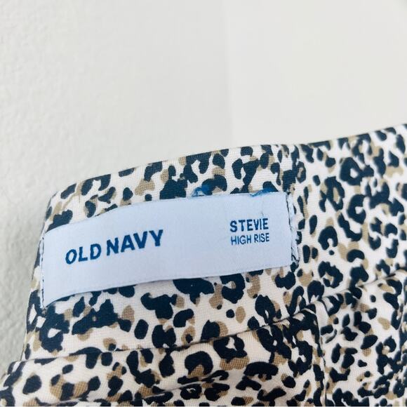 OLD NAVY Leopard Print XXL Stevie High Rise Stretch Legging Pant Ankle Crop Plus - Picture 6 of 8